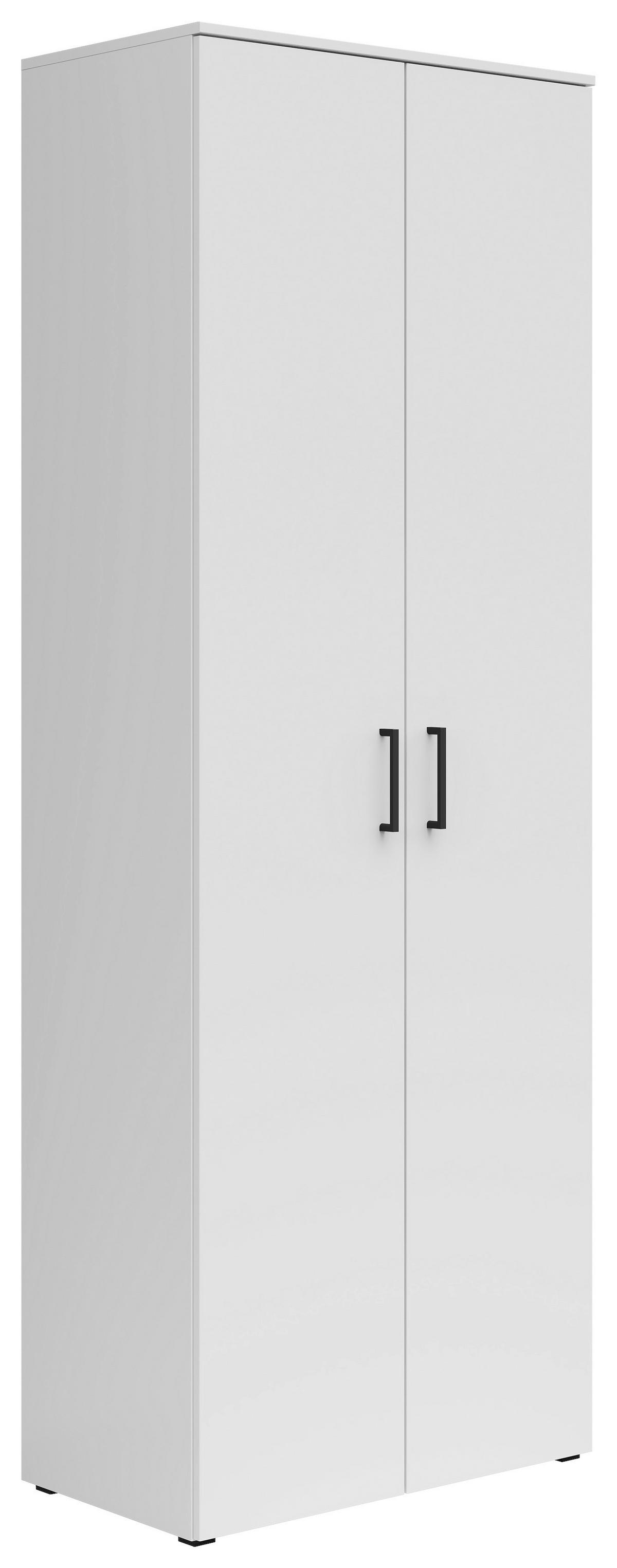 Schrank Multi-Stauraum Typ 52 weiß B/H/T: ca. 70x195x40 cm Multi-Stauraum Typ 52 - weiß (70,00/195,00/40,00cm)