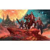 Komar Fototapete Guardians of the Galaxy Panorama B/L: ca. 400x250 cm Guardians of the Galaxy Panorama - (400,00/250,00cm) - Komar