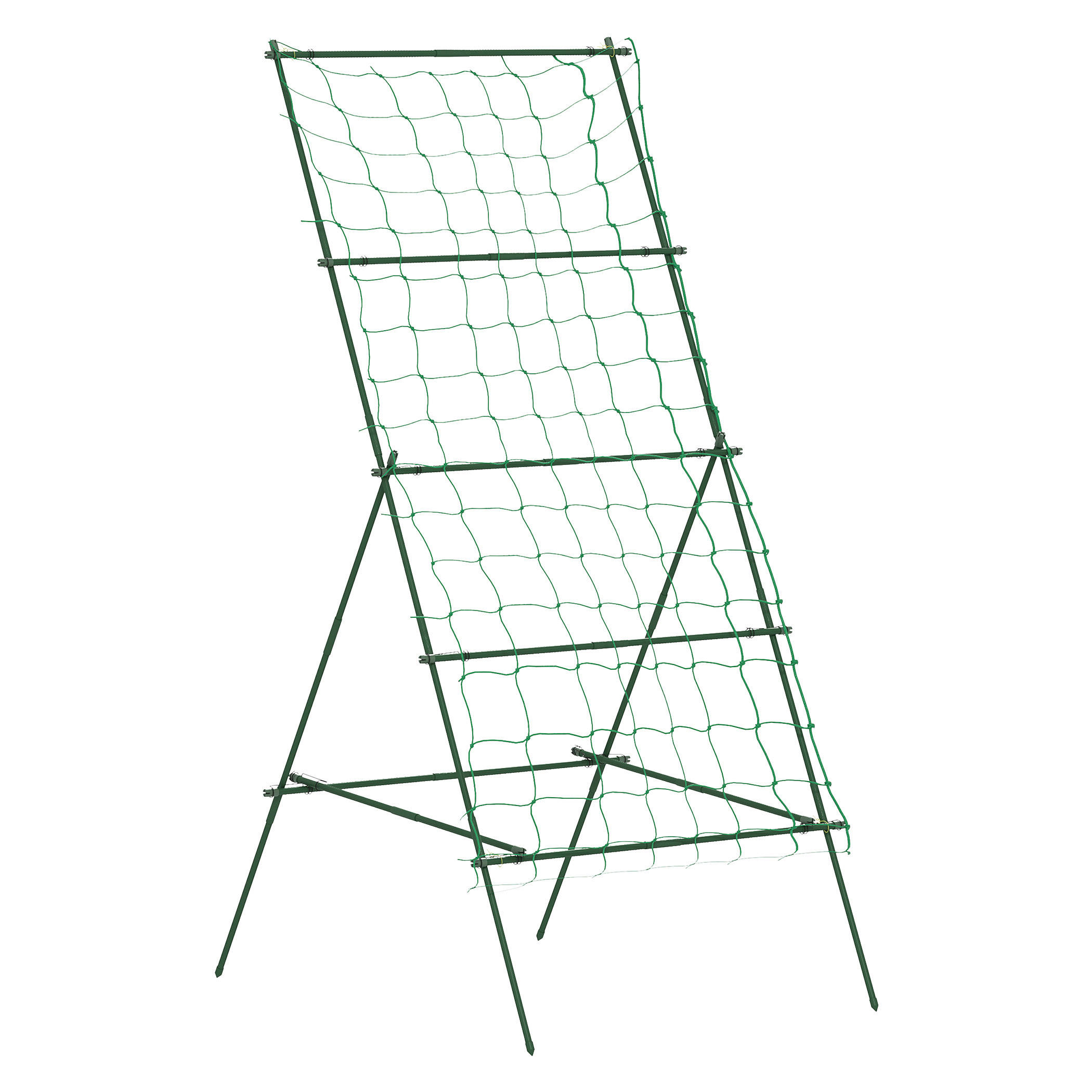 Outsunny Rankgitter grün B/H/L: ca. 101x227x133 cm Rankgitter - grün (133,00/101,00/227,00cm) - Outsunny