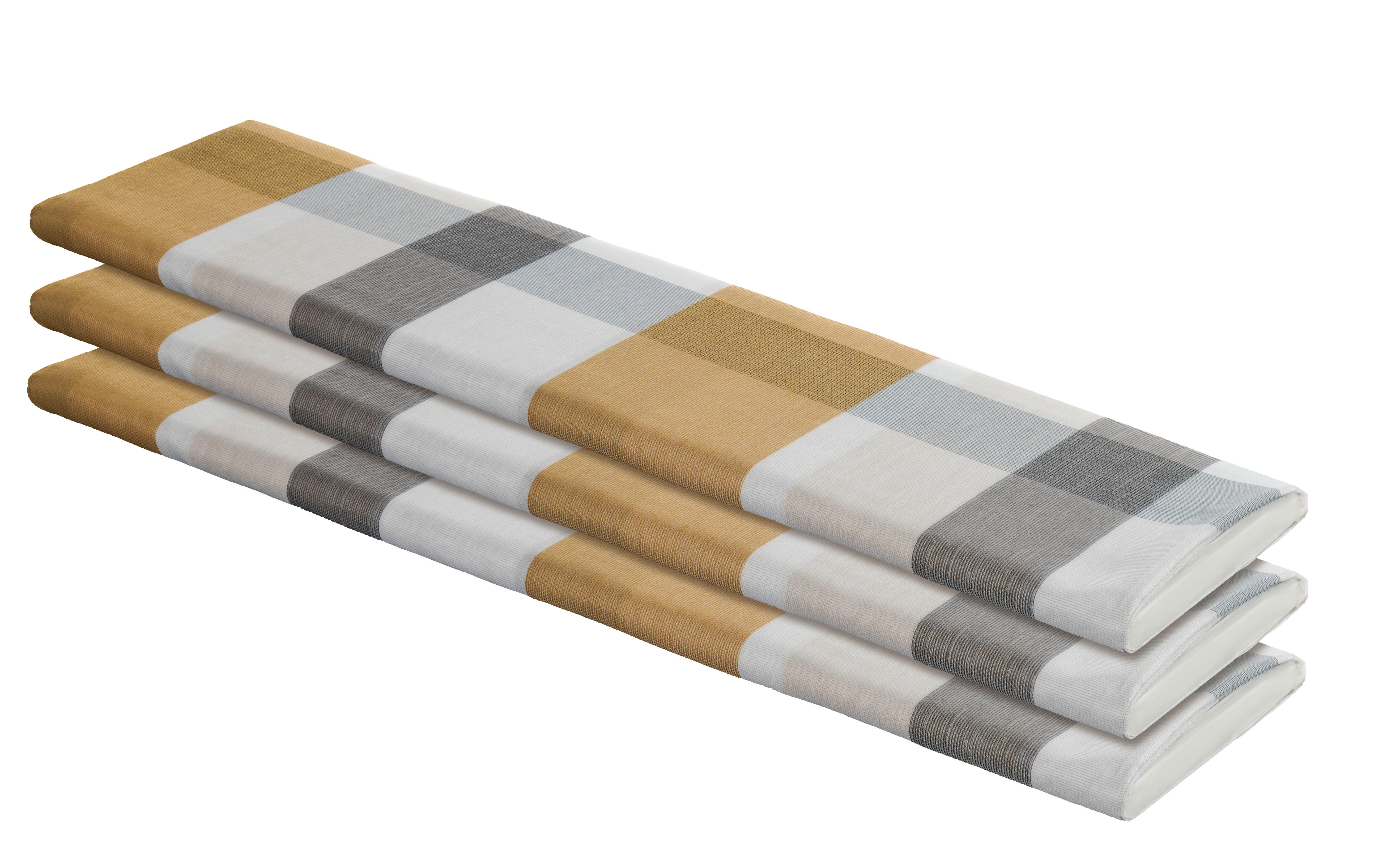 Dekostoff messing B: ca. 140 cm Dekostoff 51329 Karo - messing (140,00cm)