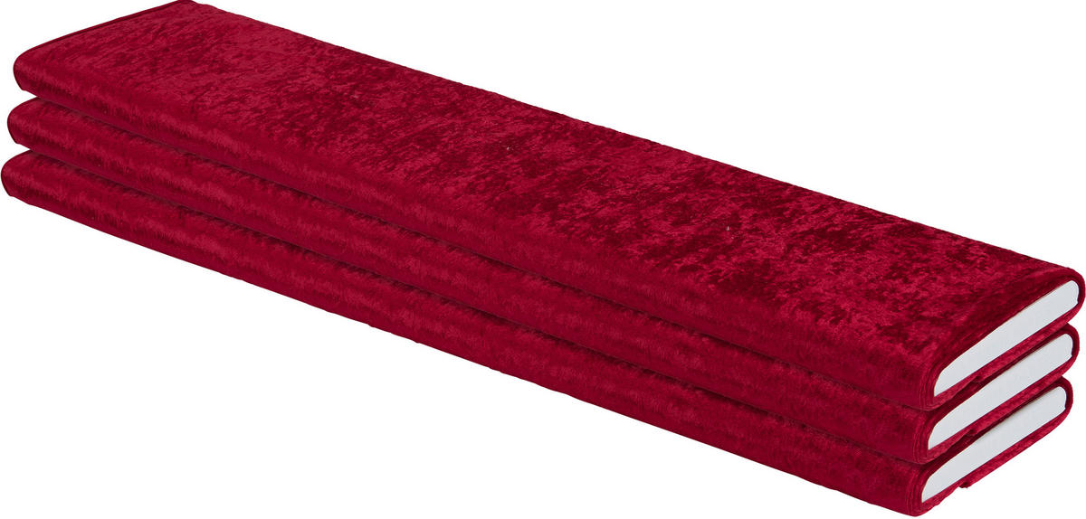 Dekostoff Pannesamt rot B: ca. 150 cm Pannesamt - rot (150,00cm)