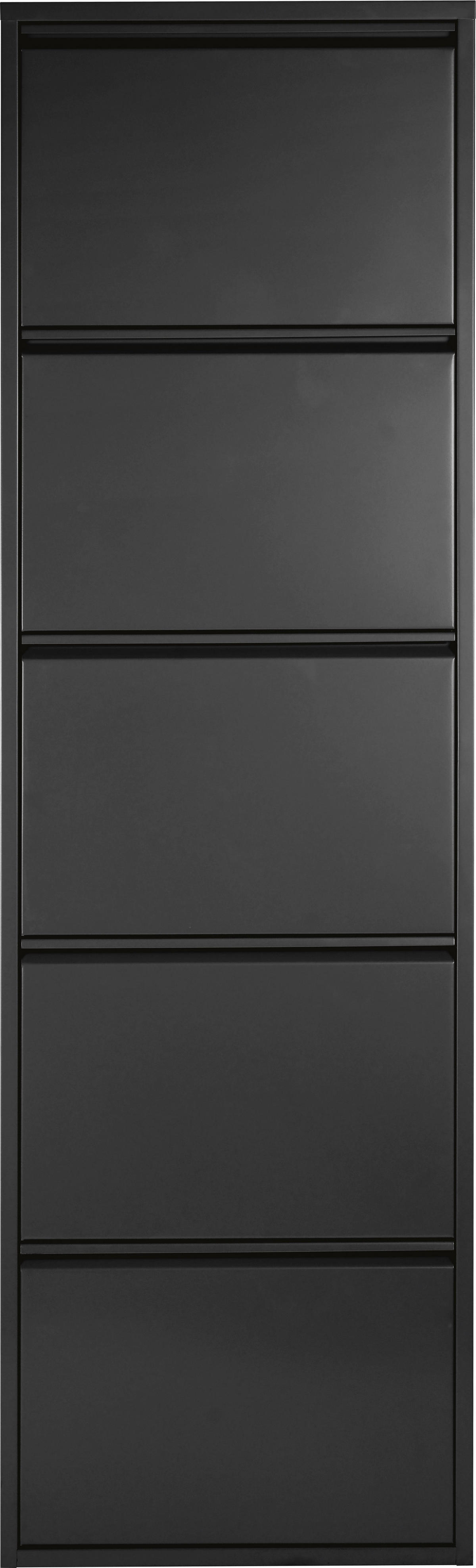 Schuhkipper Blacky schwarz matt B/H/T: ca. 50x170x13 cm Blacky - schwarz (50,00/170,00/13,00cm)