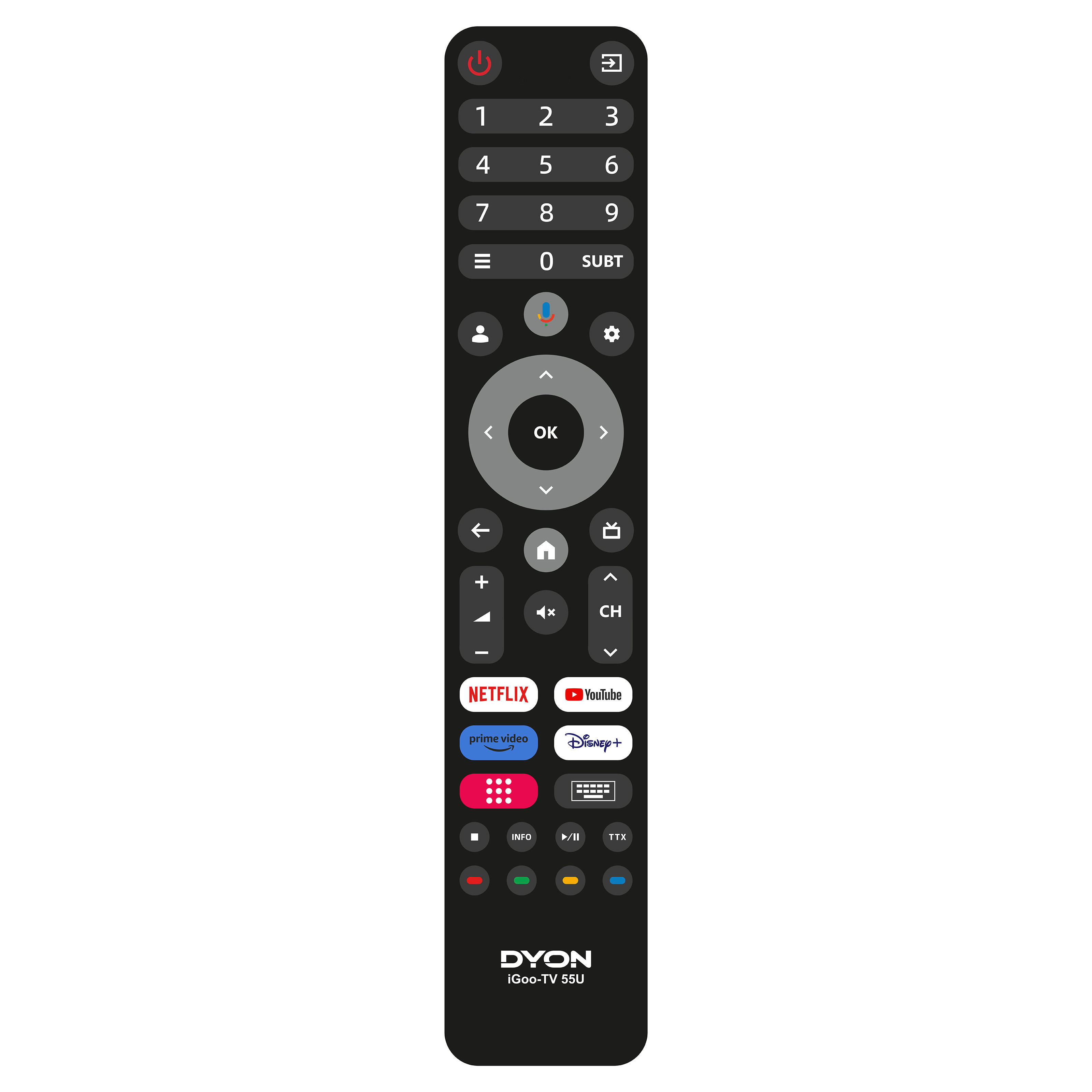 Dyon LED-Smart-TV iGoo-TV 40F 40 Zoll Diagonale ca. 100 cm LED-Smart-TV_iGoo-TV_40F - (90,00/8,70/51,10cm) - Dyon