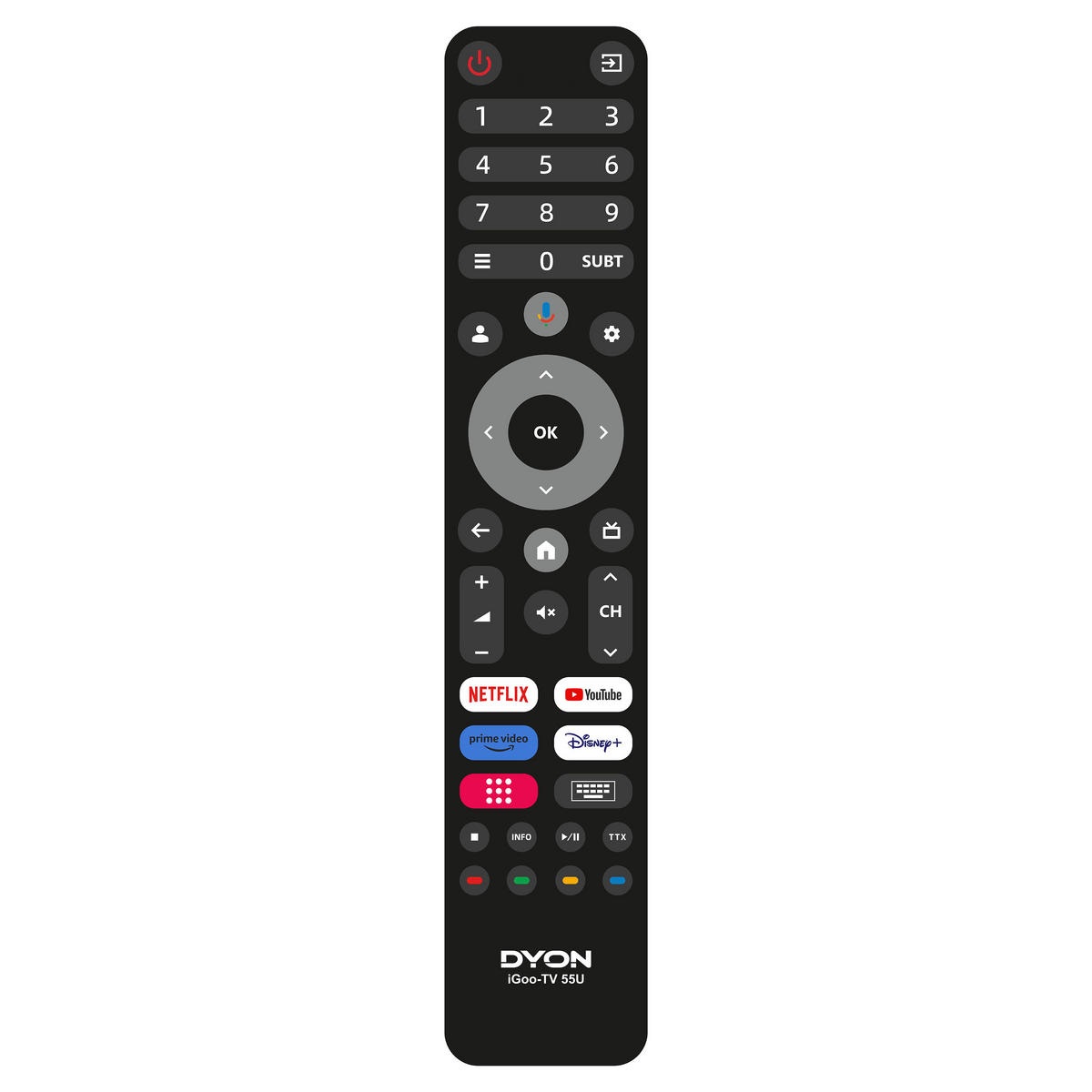 Dyon LED-Smart-TV iGoo-TV 40F 40 Zoll Diagonale ca. 100 cm LED-Smart-TV_iGoo-TV_40F - (90,00/8,70/51,10cm) - Dyon