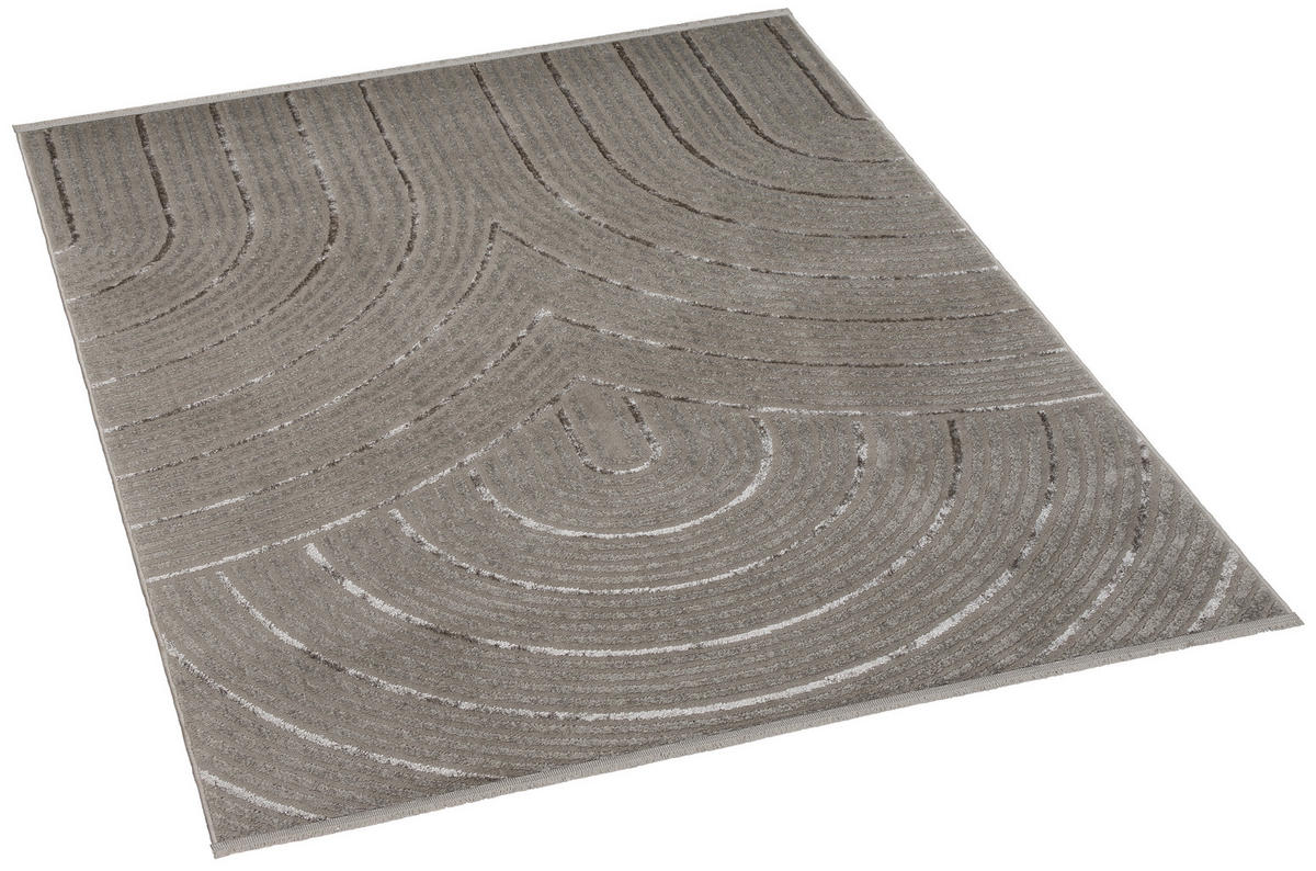 Webteppich Monte grau B/L: ca. 160x230 cm Monte - grau (160,00/230,00cm)