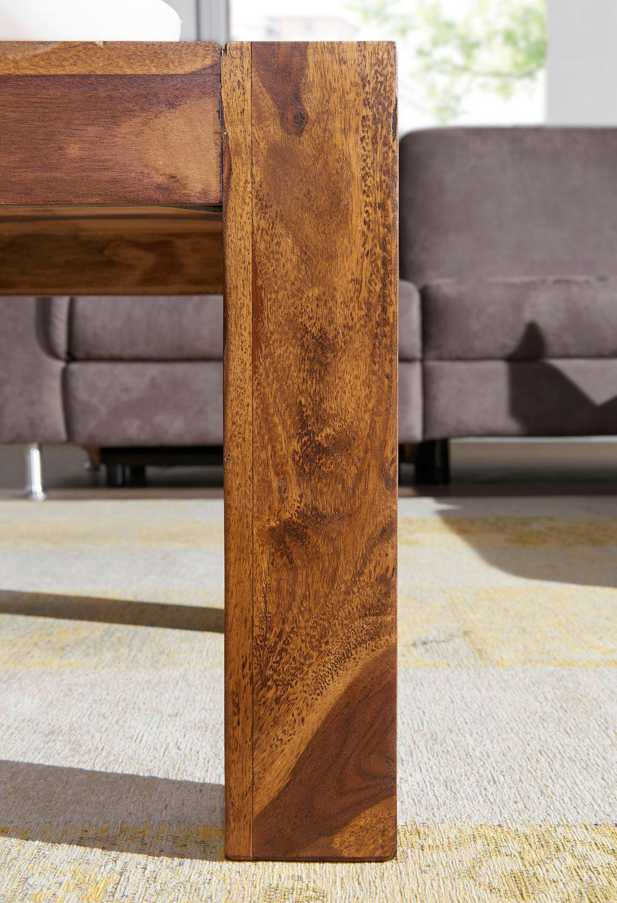 Couchtisch natur B/H/T: ca. 110x40x60 cm Couchtisch - natur (110,00/40,00/60,00cm) - Wohnling