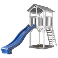 AXI Spielturm Beach Tower weiß B/H/T: ca. 111,2x241,9x349 cm Beach Tower - blau/weiß (111,20/241,90/349,00cm) - AXI