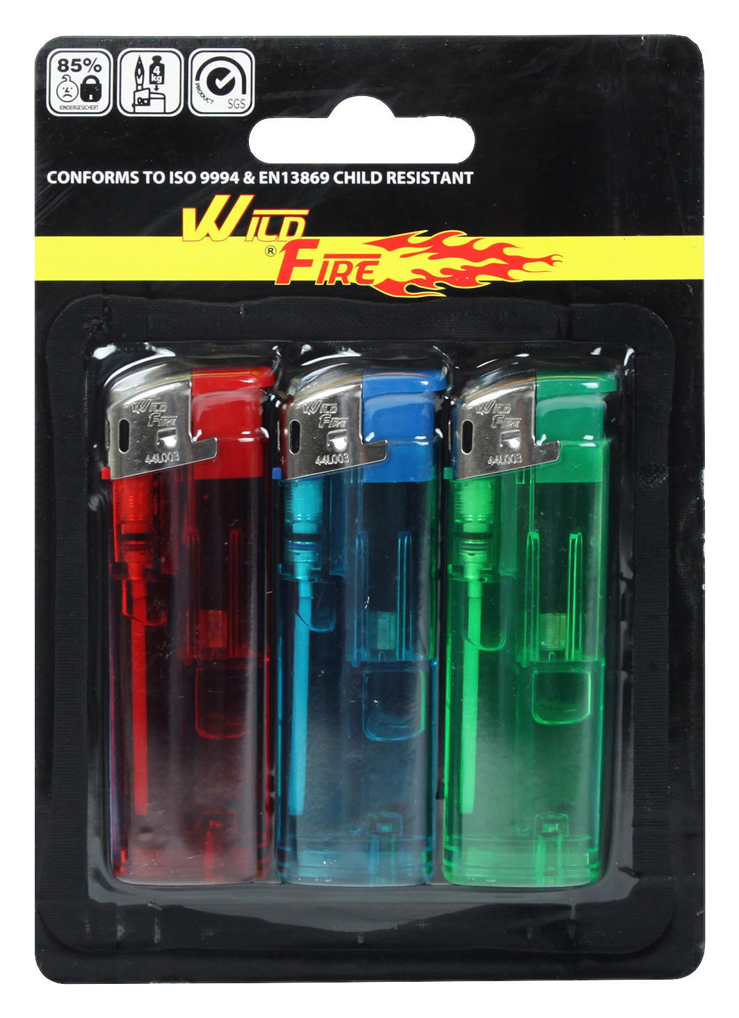 Wildfire Feuerzeug Einwegfeuerzeug_3erPack - Wildfire