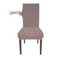 Stuhlhusse Stuhlhusse_Stretch 40x45x65cm taupe - taupe (40,00/45,00/65,00cm) - Home Edition