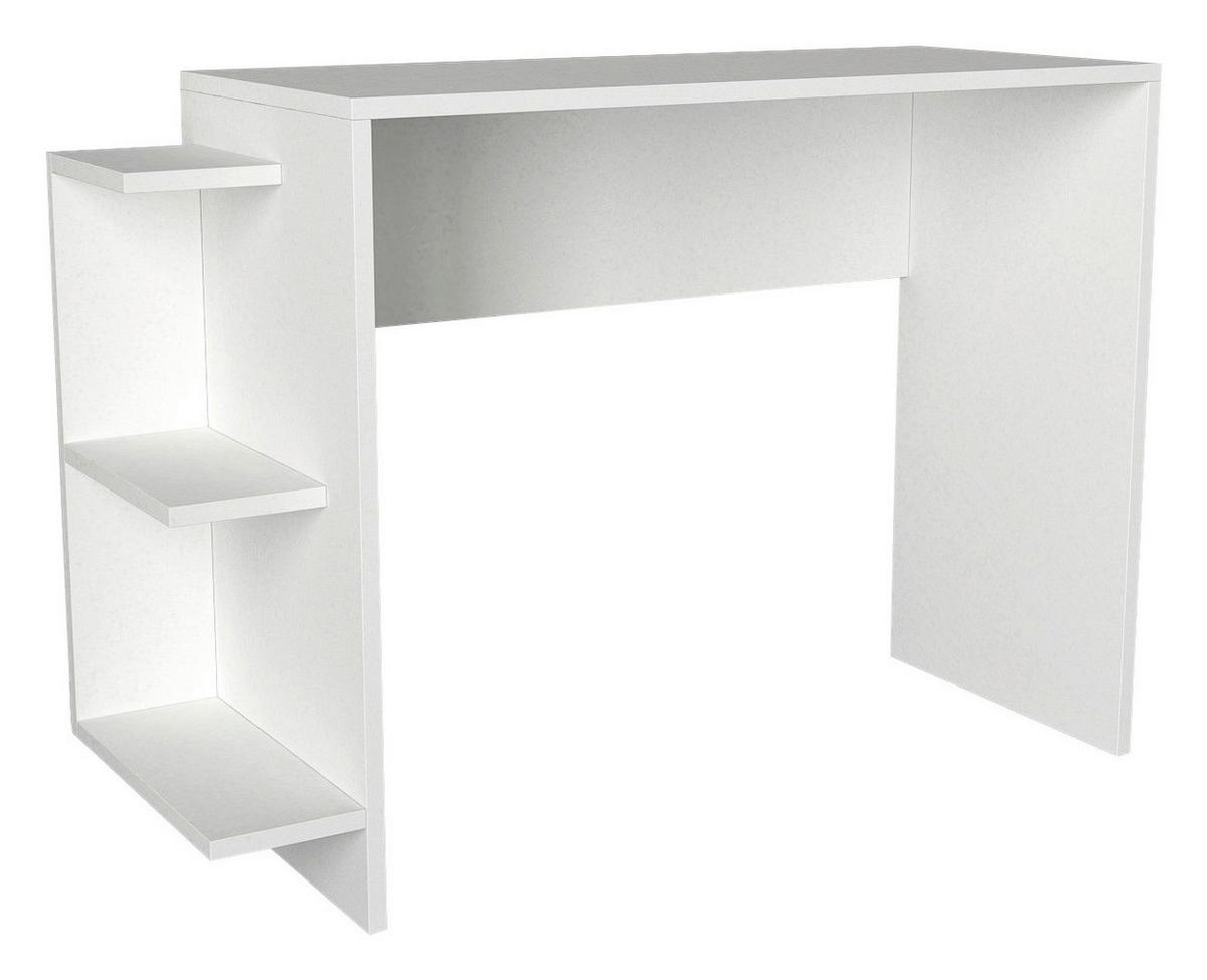 Schreibtisch Marlinda weiß B/H/T: ca. 104x70x40 cm Marlinda - weiß (104,00/70,00/40,00cm) - moebel17