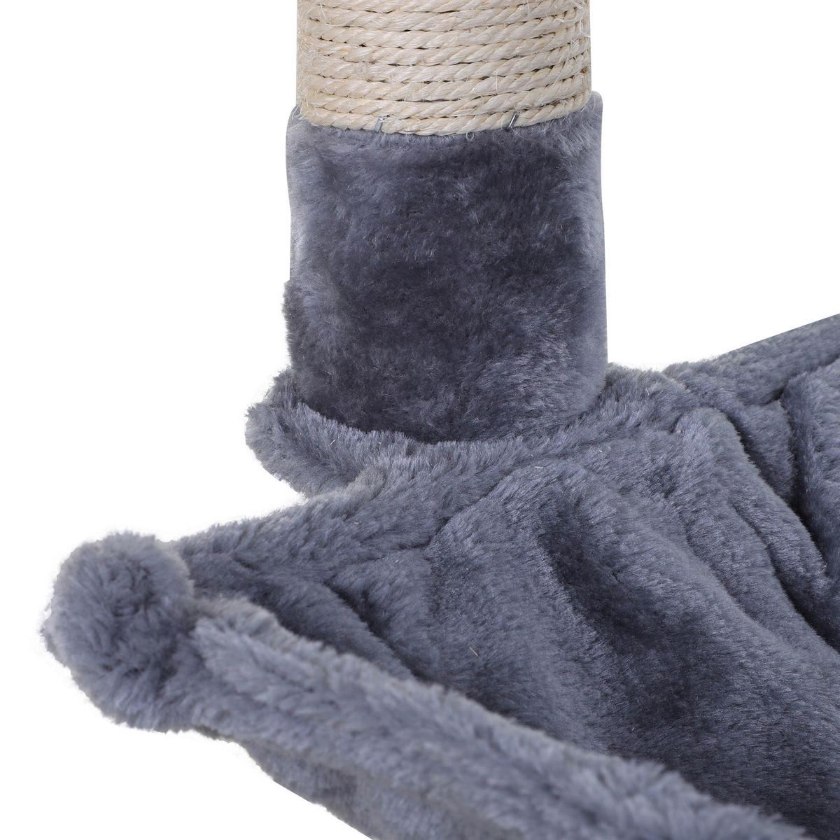 PawHut Katzenbaum grau Spanplatte B/H/L: ca. 36x70x50 cm Katzenbaum - grau (50,00/36,00/70,00cm) - PawHut