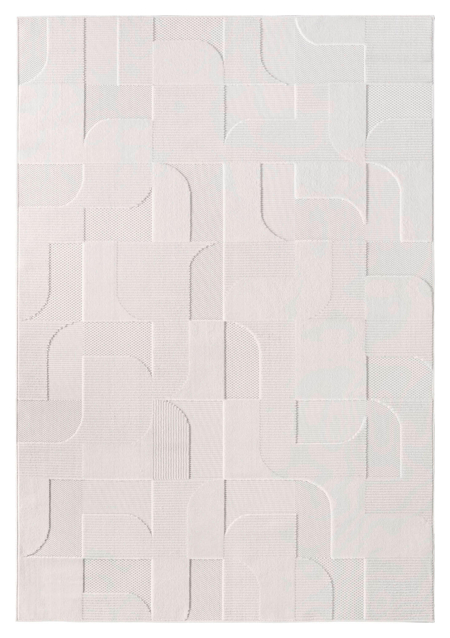 Ayyildiz Kurzflorteppich DOHA creme B/L: ca. 280x370 cm DOHA - creme (280,00/370,00cm) - Ayyildiz