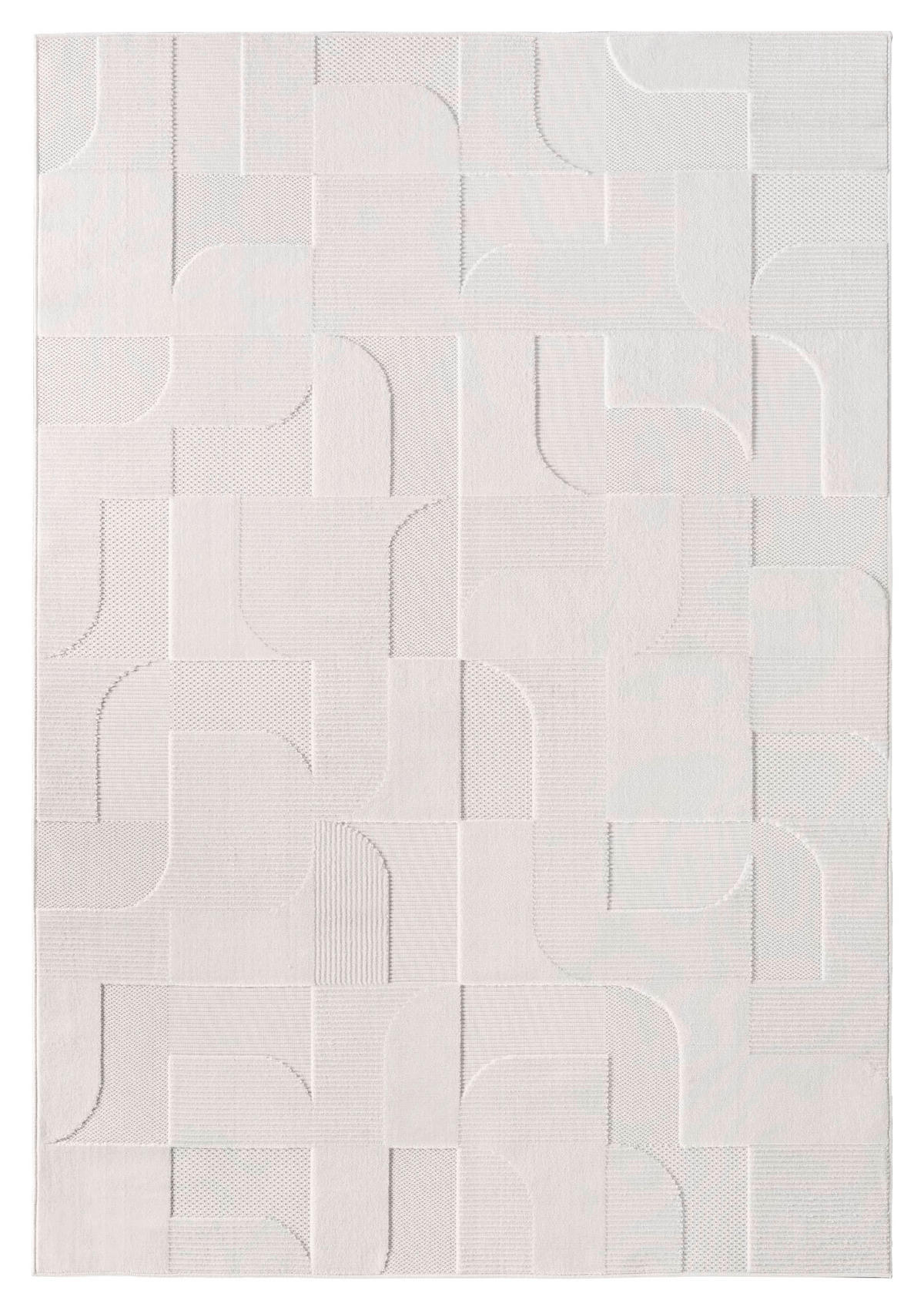 Ayyildiz Kurzflorteppich DOHA creme B/L: ca. 280x370 cm DOHA - creme (280,00/370,00cm) - Ayyildiz