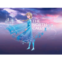 Komar Poster Frozen Elsa The North Calls Disney B/L: ca. 40x30 cm Frozen Elsa The North Calls - (40,00/30,00cm) - Komar