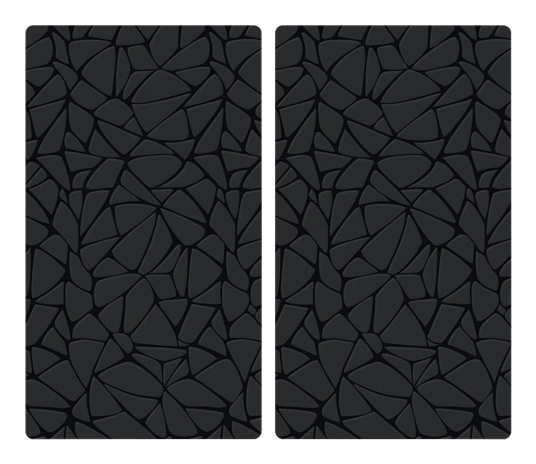 Kesper Glasschneideplatte Multi-Glasschneideplatte 2er - schwarz (59,00/36,00/2,00cm) - Kesper