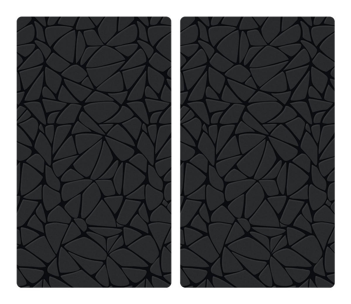 Kesper Glasschneideplatte Multi-Glasschneideplatte 2er - schwarz (59,00/36,00/2,00cm) - Kesper