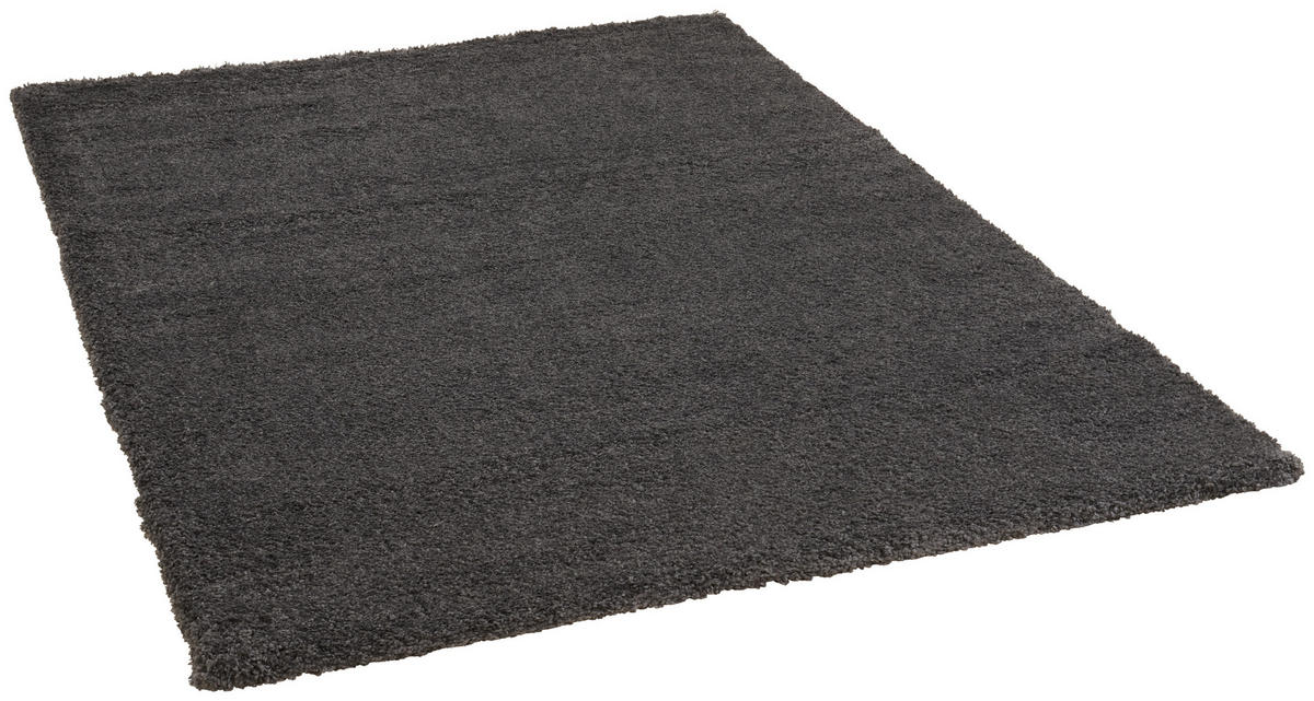 Hochflorteppich Pisa anthrazit B/L: ca. 80x150 cm Pisa - anthrazit (80,00/150,00cm)