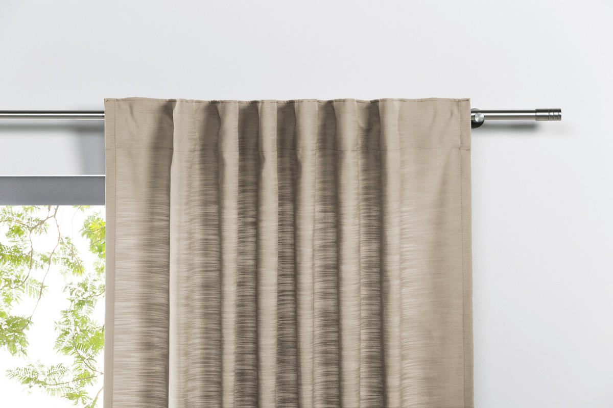 Kombivorhang 2er Pack Balance beige B/L: ca. 135x300 cm Balance - beige (135,00/300,00cm)