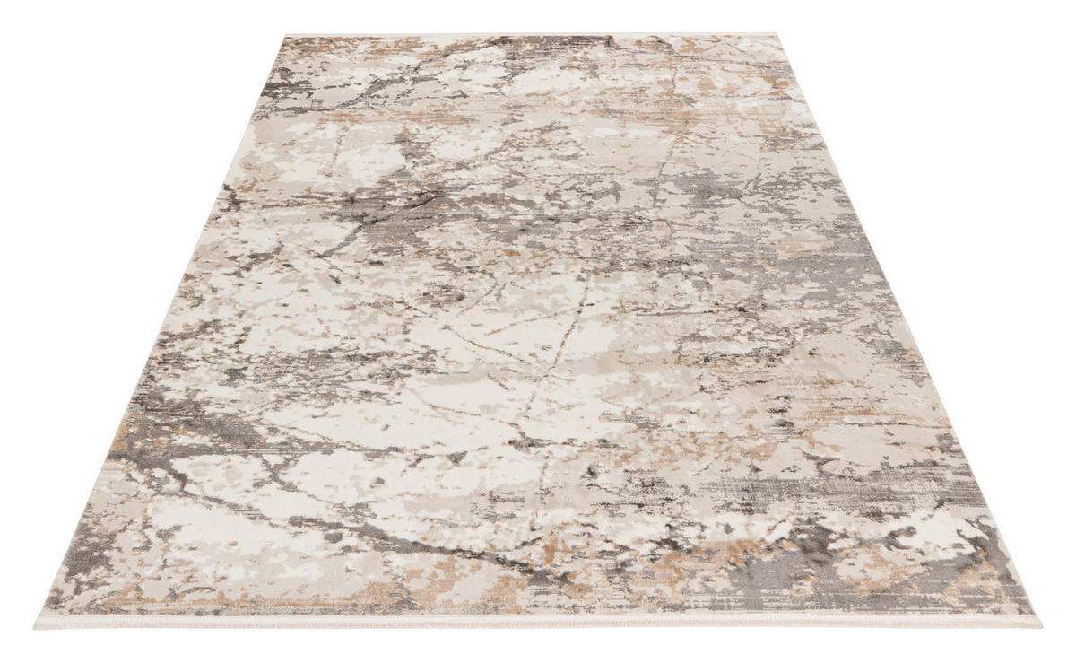 Obsession Teppich My Mosaic grau B/H/T/L/D: ca. 160x1,1x0x230x0 cm My Mosaic - grau (230,00/160,00/1,10cm) - Obsession