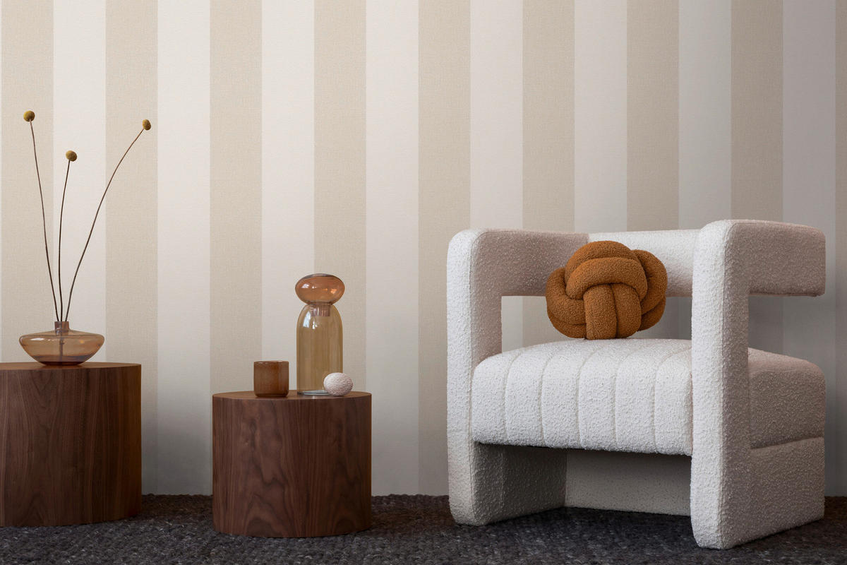 A.S.Creation Vliestapete braun beige B/H/D: ca. 53x1005x9,7 cm Vliestapete - beige/braun (9,70/1005,00cm) - A.S.Creation