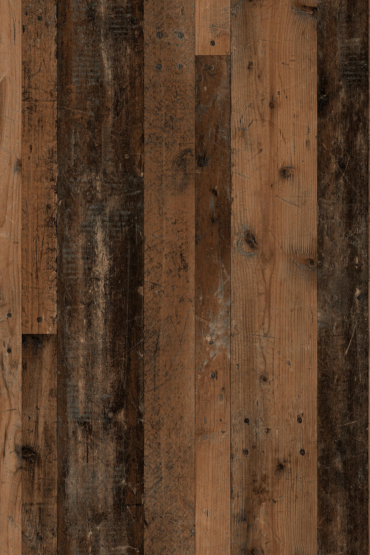 Schreibtisch DIEGO Eiche Old Wood Nachbildung anthrazit DIEGO - Eiche/anthrazit - byLIVING