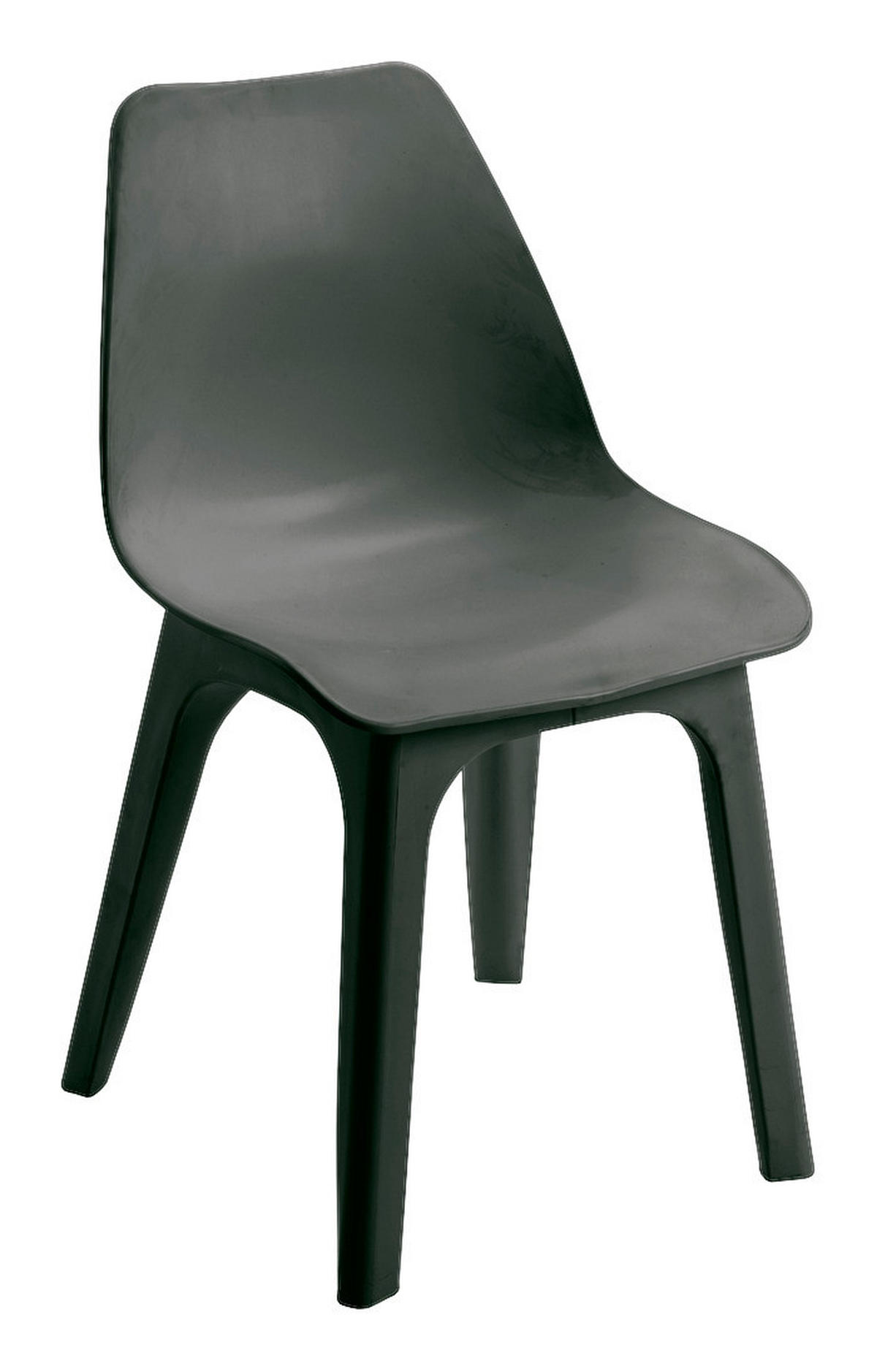 ProGarden Sessel EOLO 2er-Set anthrazit Polypropylen B/H: ca. 45x81 cm EOLO 2er-Set - anthrazit (45,00/81,00cm) - ProGarden