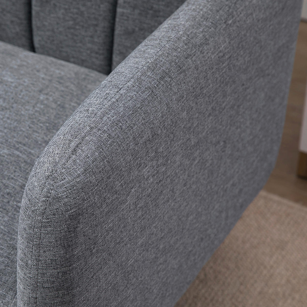 Schlafsofa 839-214GY grau B/H/T: ca. 173x73x75 cm 839-214GY - grau (173,00/73,00/75,00cm) - HOMCOM