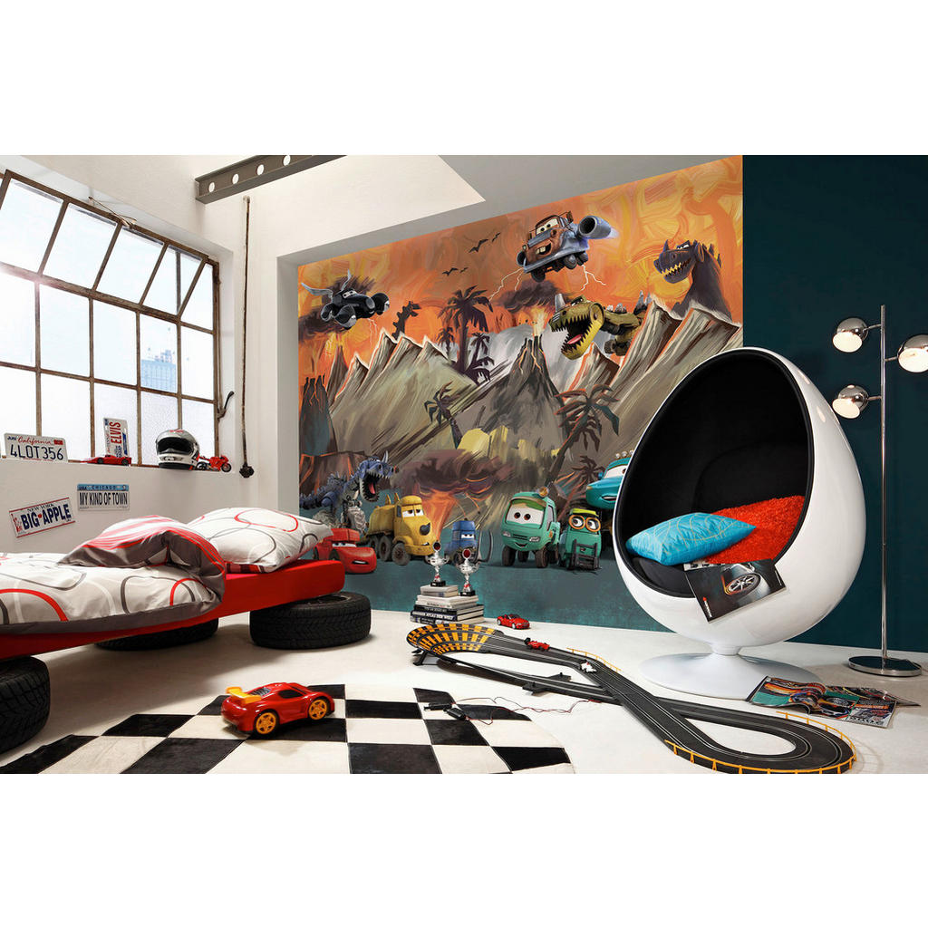 Thumbnail - Komar Fototapete Cars Carosaurus B/L: ca. 300x250 cm