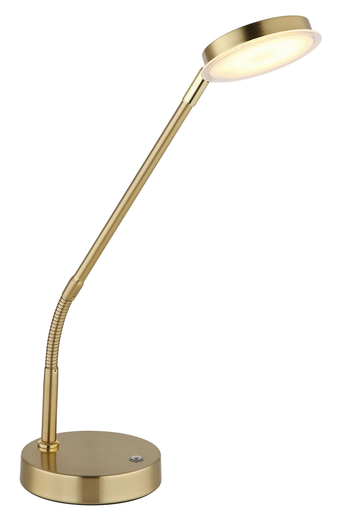 GLOBO Tischleuchte messing Metall B/H/L: ca. 13x53,5x43 cm 1 Brennstellen SILVIO - messing (43,00/13,00/53,50cm) - GLOBO