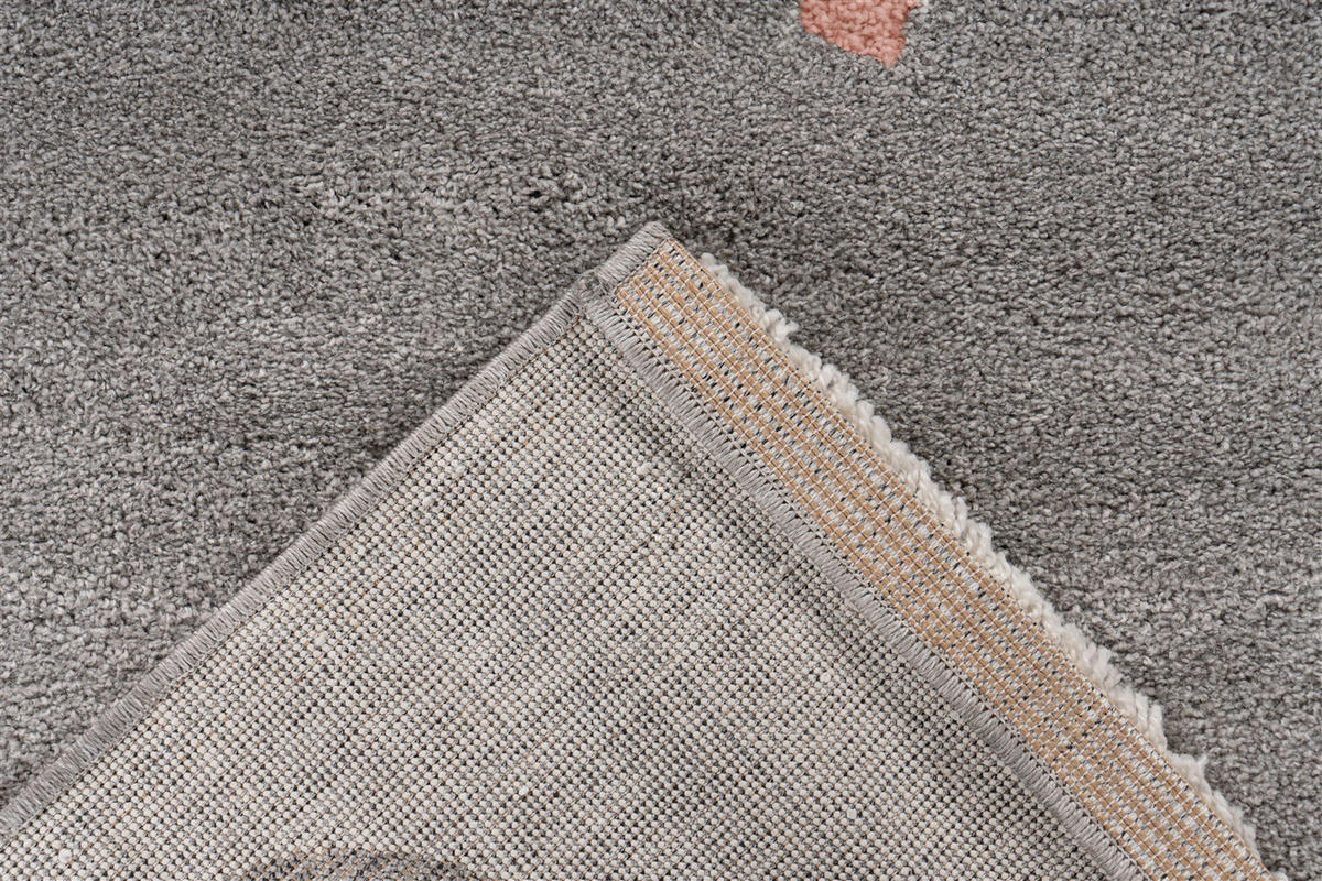 Kayoom Kurzflorteppich Australia - Clermont rosa B/H/L: ca. 80x1,6x150 cm Australia - Clermont - rosa (150,00/80,00/1,60cm) - Kayoom