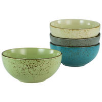 CreaTable Buddhabowl-Set Nature Collection multicolor Keramik 4 tlg. Nature Collection - multicolor - CreaTable