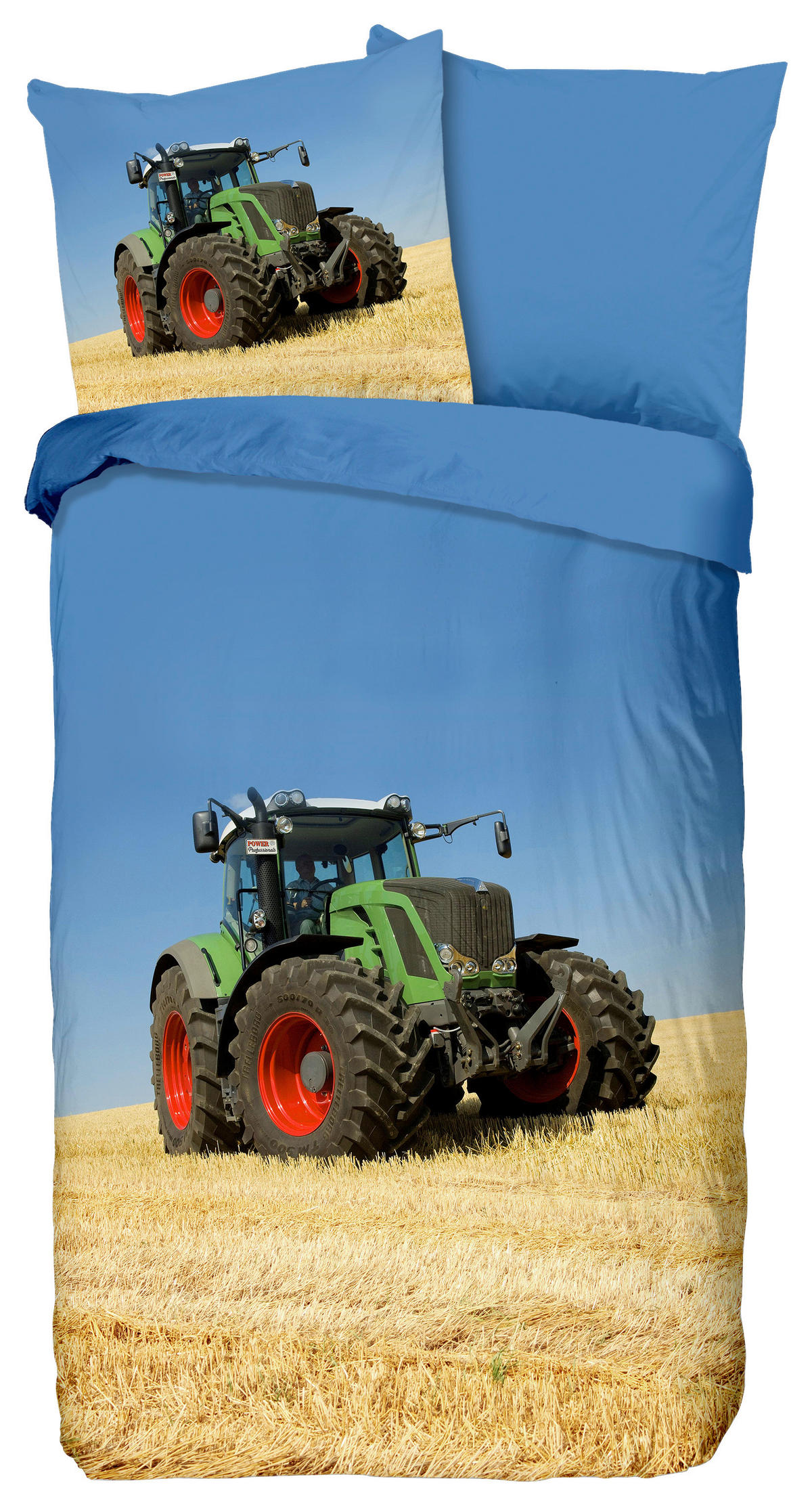 Baumwoll Bettwäsche Tractor Renforce Tractor - Multi (135,00/200,00cm) - Good Morning