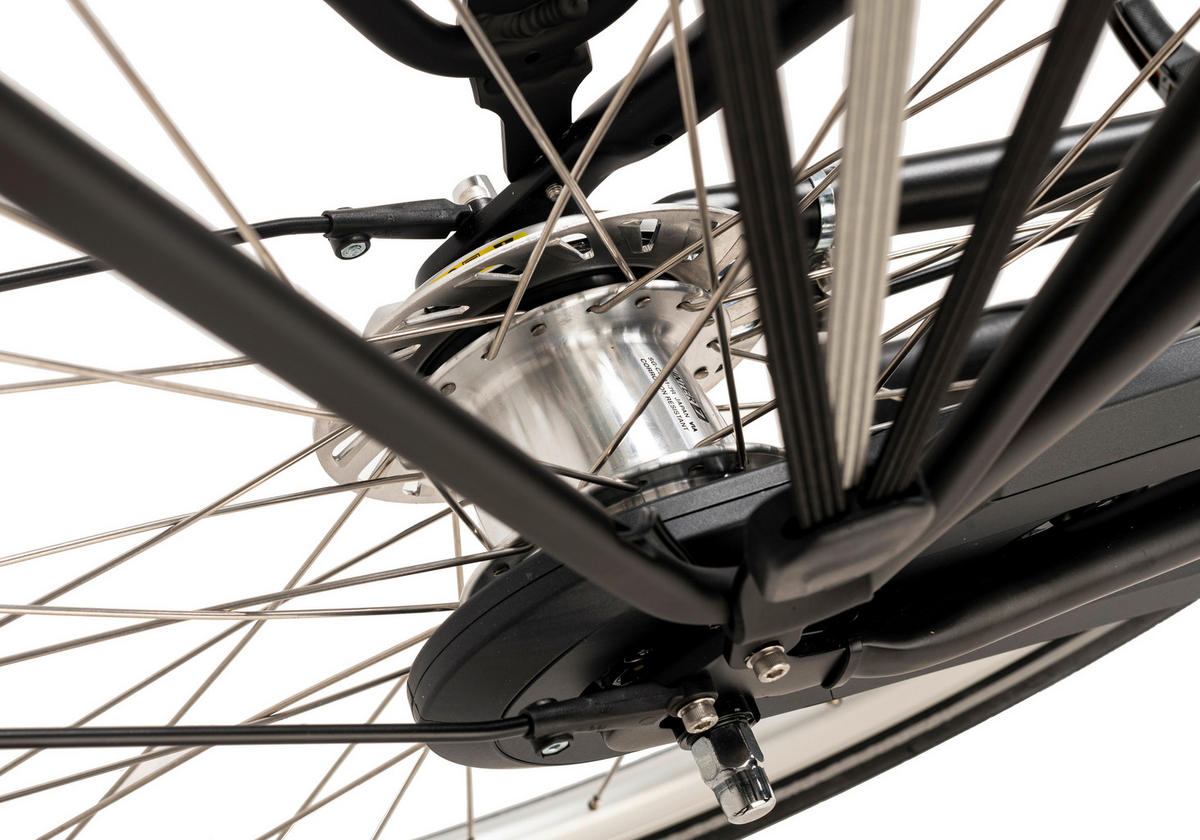 VOGUE BIKE E-Citybike Mestengo Mestengo 28 Zoll Rahmenhöhe 50 cm 7 Gänge schwarz schwarz ca. 250 W ca. 28 Zoll Mestengo - schwarz - VOGUE BIKE