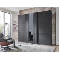Schwebetürenschrank Atlanta Graphit B/H/T: ca. 250x216x65 cm Atlanta - Graphit (250,00/216,00/65,00cm)