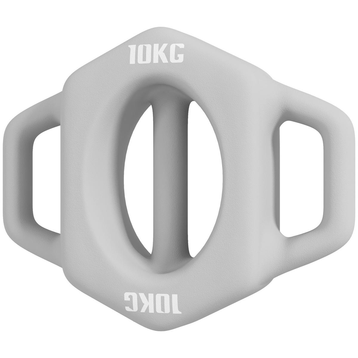 SPORTNOW Hantel grau Metall B/H/L: ca. 22x29x6 cm Multifunktionshantel - grau (6,00/22,00/29,00cm) - SPORTNOW