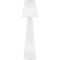 NewGarden LED-Stehleuchte weiß Kunststoff B/H/L: ca. 45x165x45 cm 1 Brennstellen LOLA 165 - weiß (45,00/45,00/165,00cm) - NewGarden