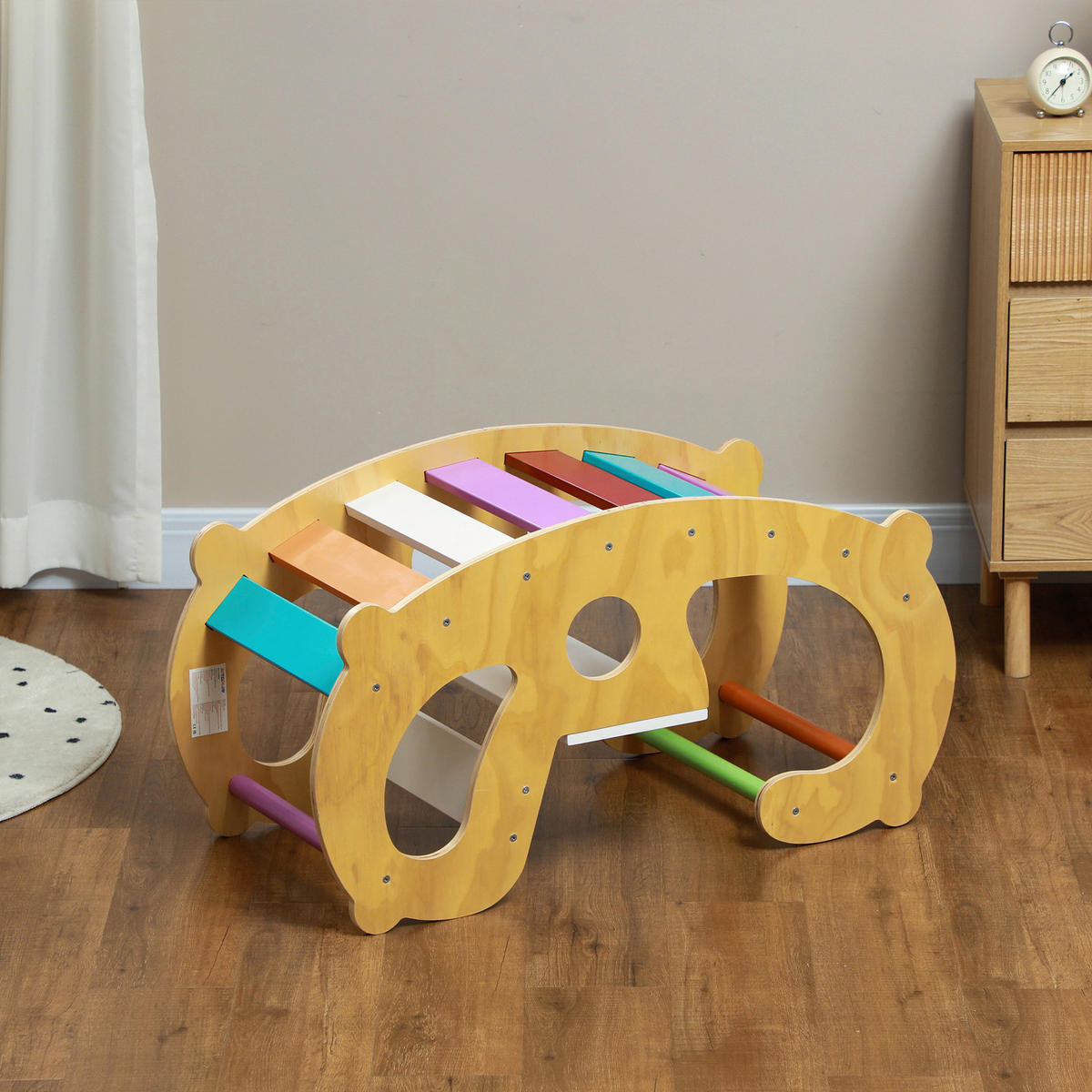AIYAPLAY Klettergerüst multicolor B/H/L: ca. 41x48x91 cm Klettergerüst - multicolor (91,00/41,00/48,00cm) - AIYAPLAY