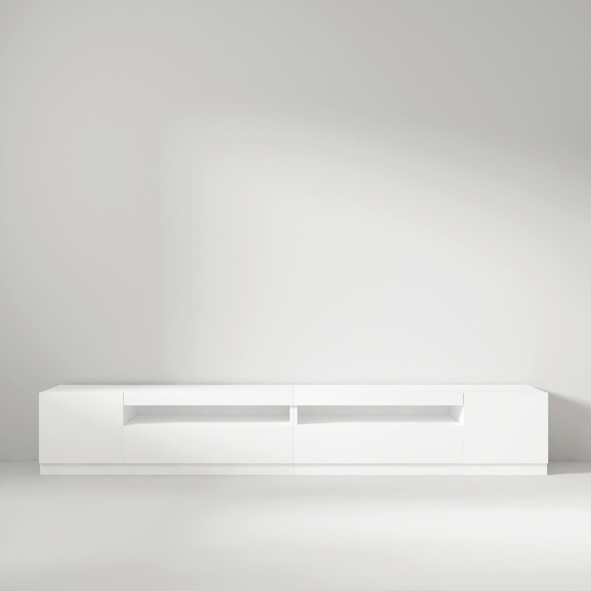 TV-Lowboard 9178 weiß B/H/T: ca. 240x40x37 cm 9178 - weiß (240,00/40,00/37,00cm) - moebel17