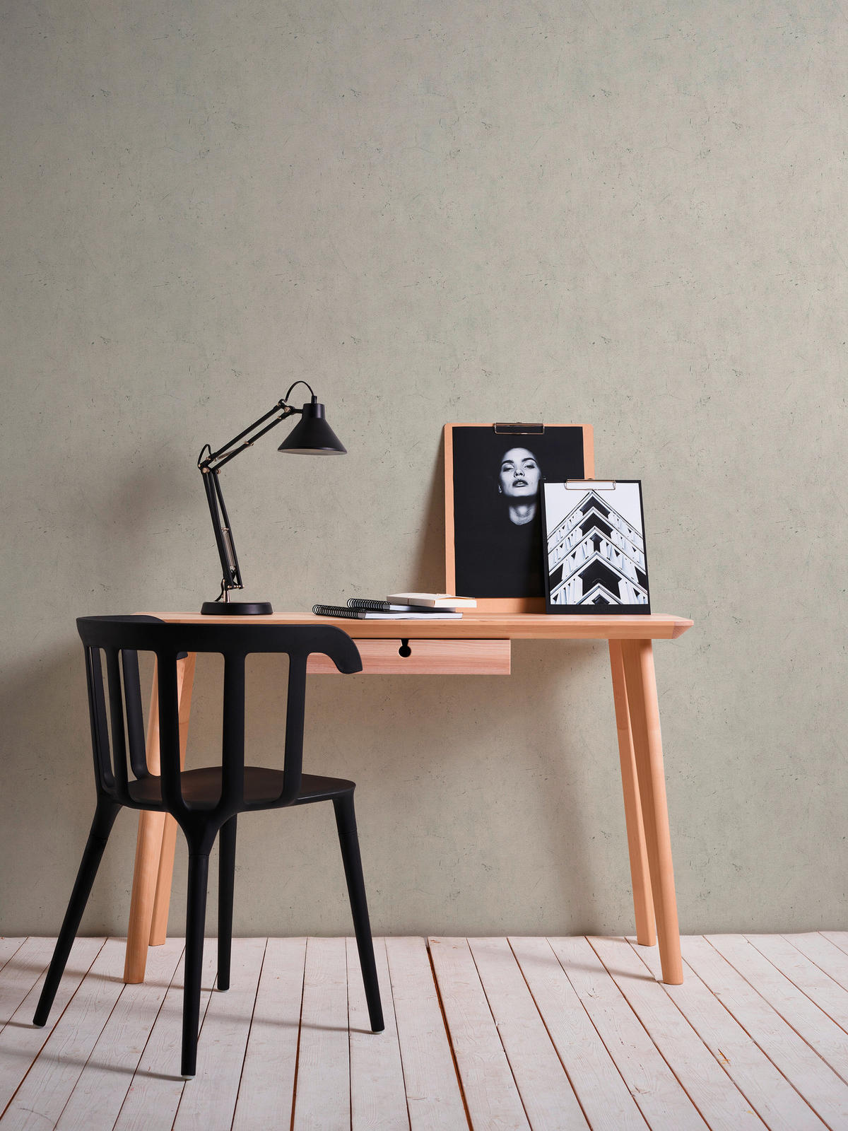 A.S.Creation Vliestapete Beton Concrete & More Uni beige B/L: ca. 53x1005 cm Beton Concrete & More - beige (53,00/1005,00cm) - A.S.Creation