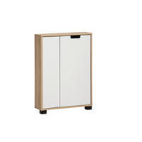 Schrank Emmik weiß matt Eiche Eiche weiß Nachbildung B/H/T: ca. 59,8x85,2x19,55 cm Emmik - Eiche/weiß (59,80/85,20/19,55cm) - Möbelpartner