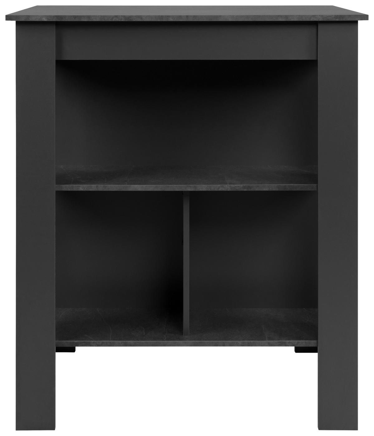 Bartisch Atlanta Schiefergrau Spanplatte B/H/T: ca. 92x106x68 cm Atlanta - Schiefergrau (92,00/106,00/68,00cm)