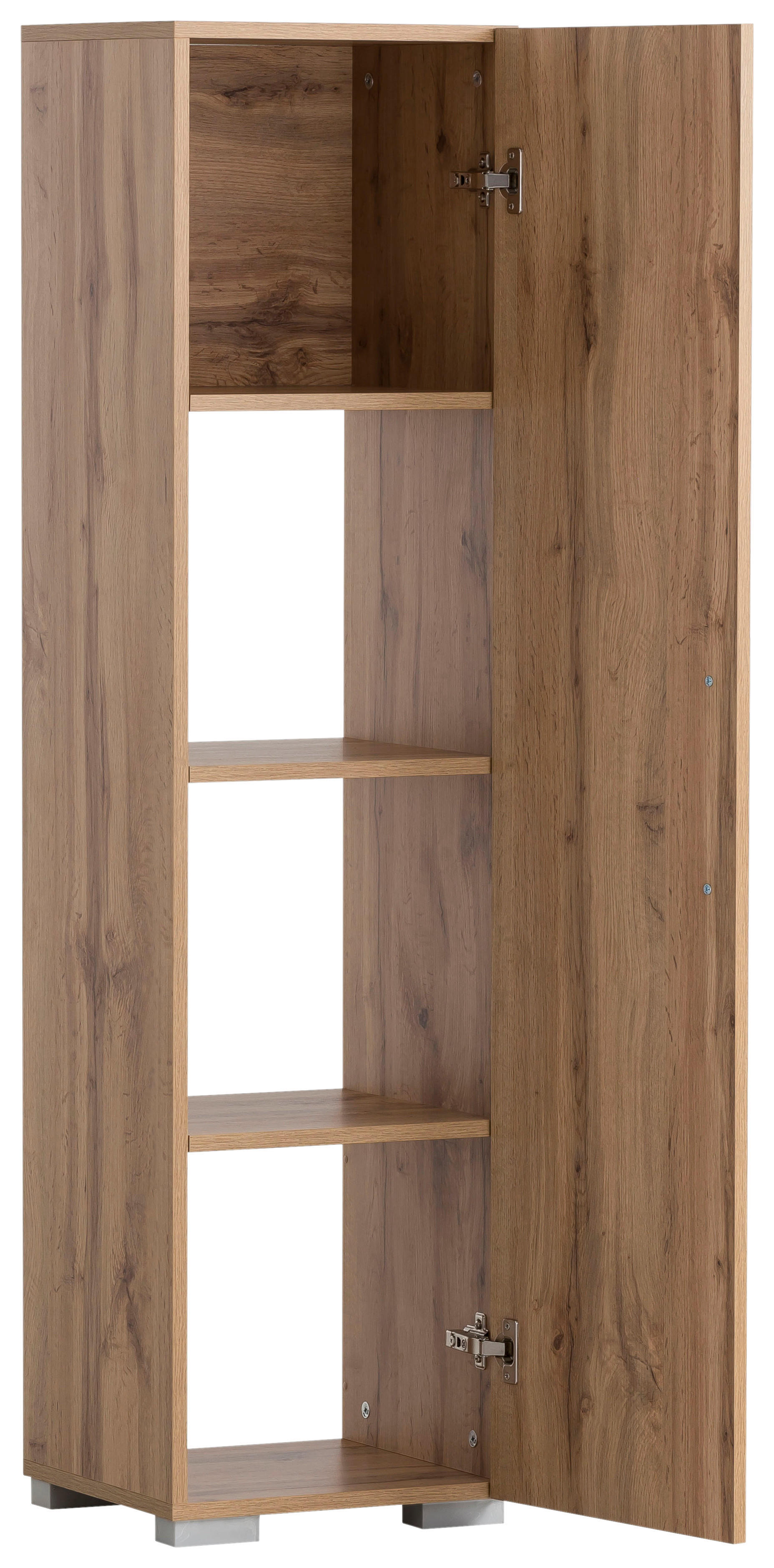 Midischrank Carlos Eiche Landhaus Nachbildung B/H/T: ca. 36,3x142,7x34,7 cm Carlos - Eiche (36,30/142,70/34,70cm) - Möbelpartner