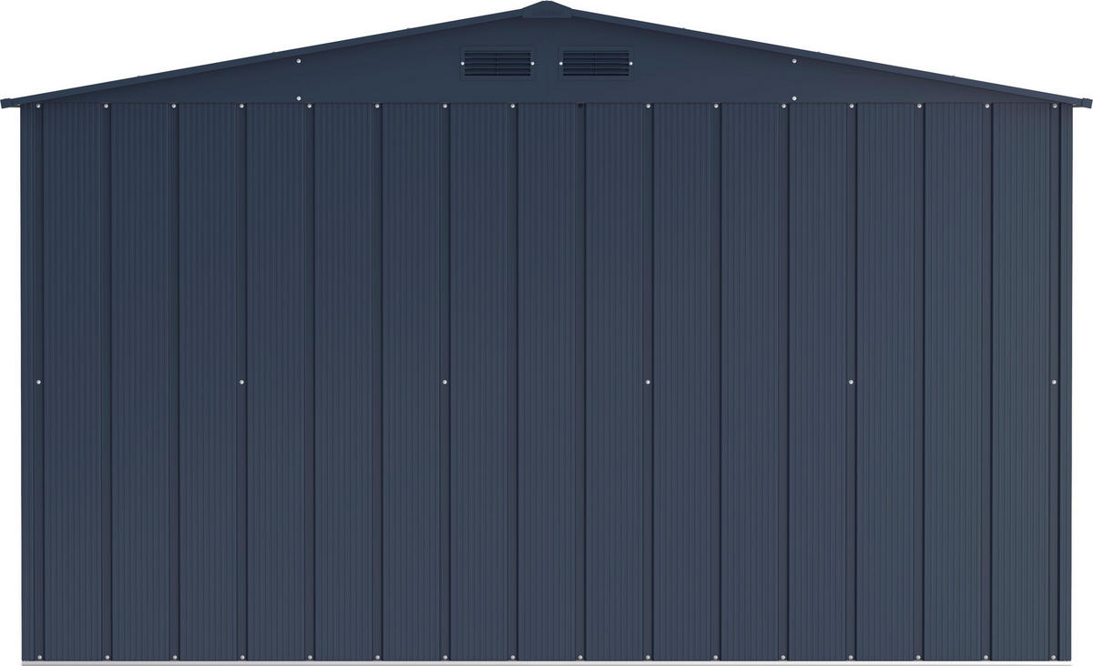 VCM Gerätehaus anthrazit B/H/L: ca. 322x196x234 cm Gerätehaus mit Schiebetür - anthrazit (234,00/322,00/196,00cm) - VCM