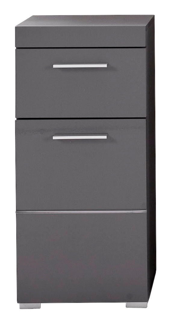 Badkommode Amanda B/H/T: ca. 37x79x31 cm Amanda - grau (37,00/79,00/31,00cm)