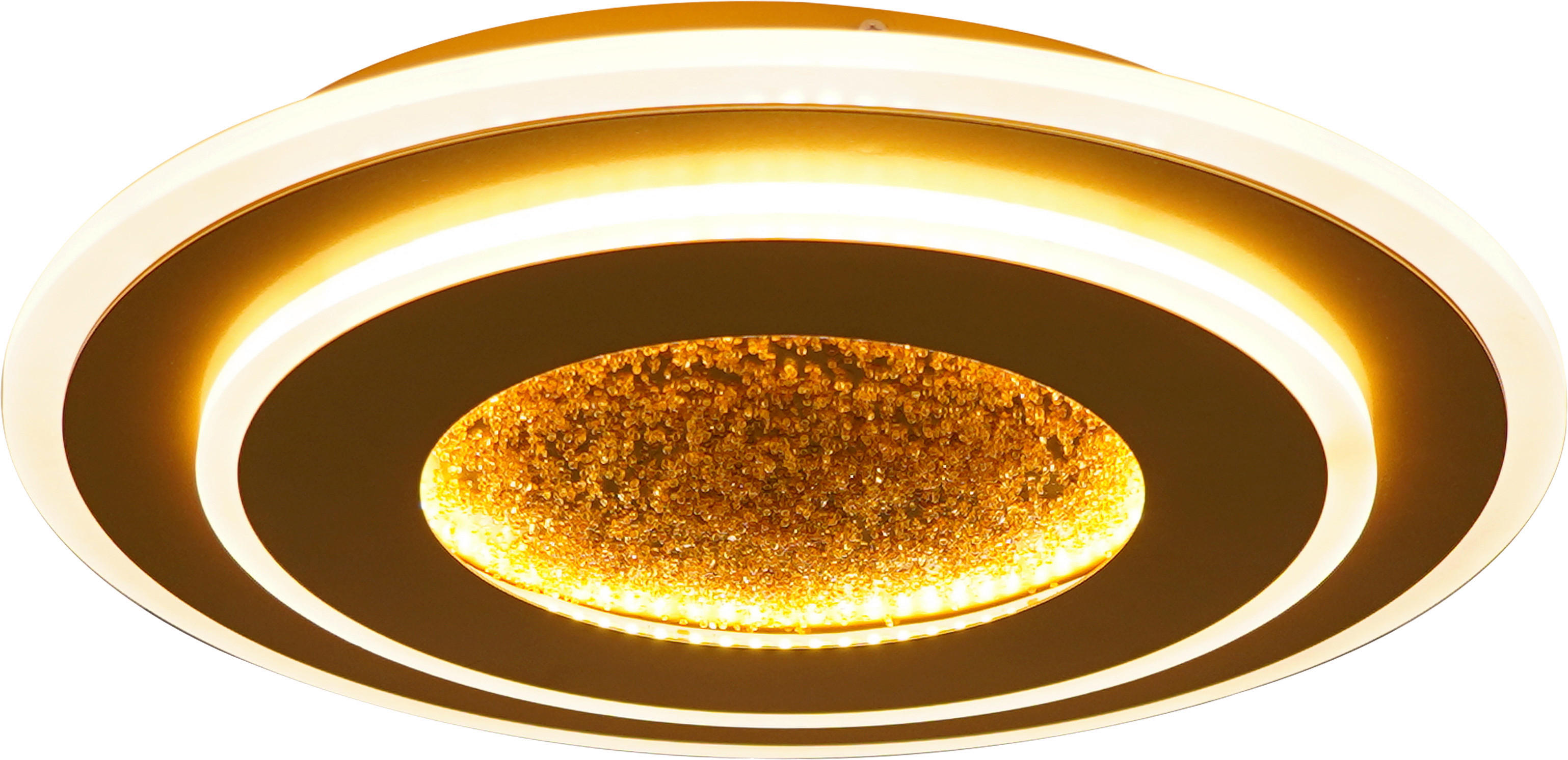 POCOline LED-Deckenleuchte gold Metall Kunststoff H/D: ca. 5x40 cm LED-Deckenleuchte_Fenja - gold (40,00/5,00cm) - POCOline