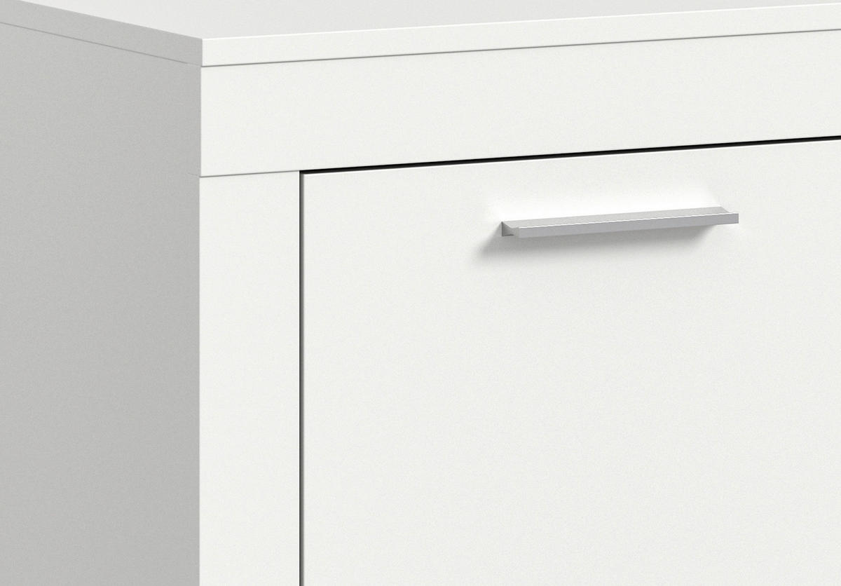 Highboard Jam weiß B/H/T: ca. 80x88x35 cm Jam - weiß (80,00/88,00/35,00cm) - xonox.home