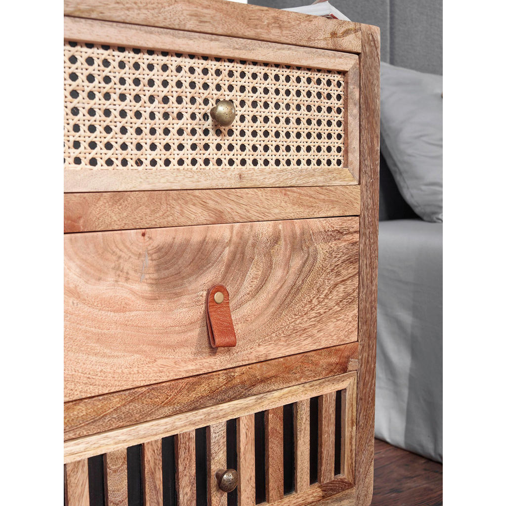 Thumbnail - Nachtkonsole braun B/H/T: ca. 40x60x30 cm