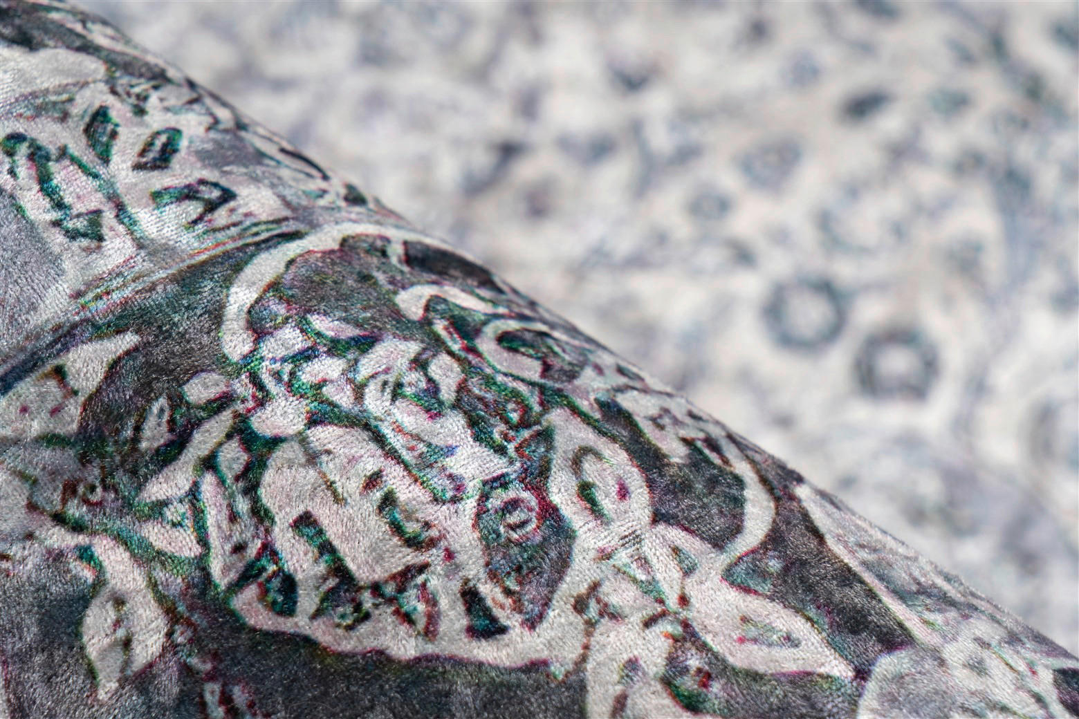 Thumbnail - Padiro Flachflorteppich Rhodin 1250 grau B/H/L: ca. 80x0,6x150 cm