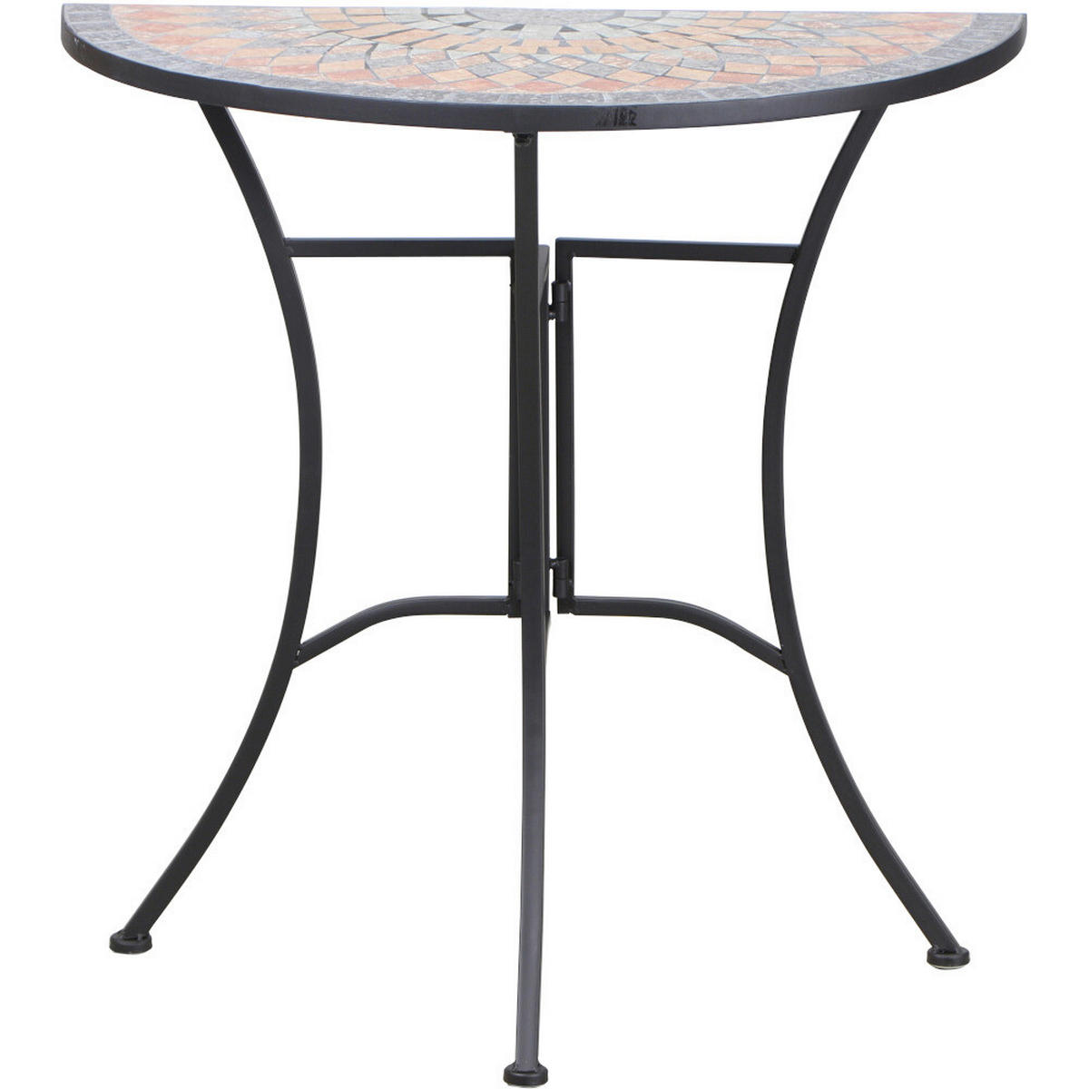 Gardamo Gartentisch PRATO schwarz Eisen PRATO - schwarz - Gardamo