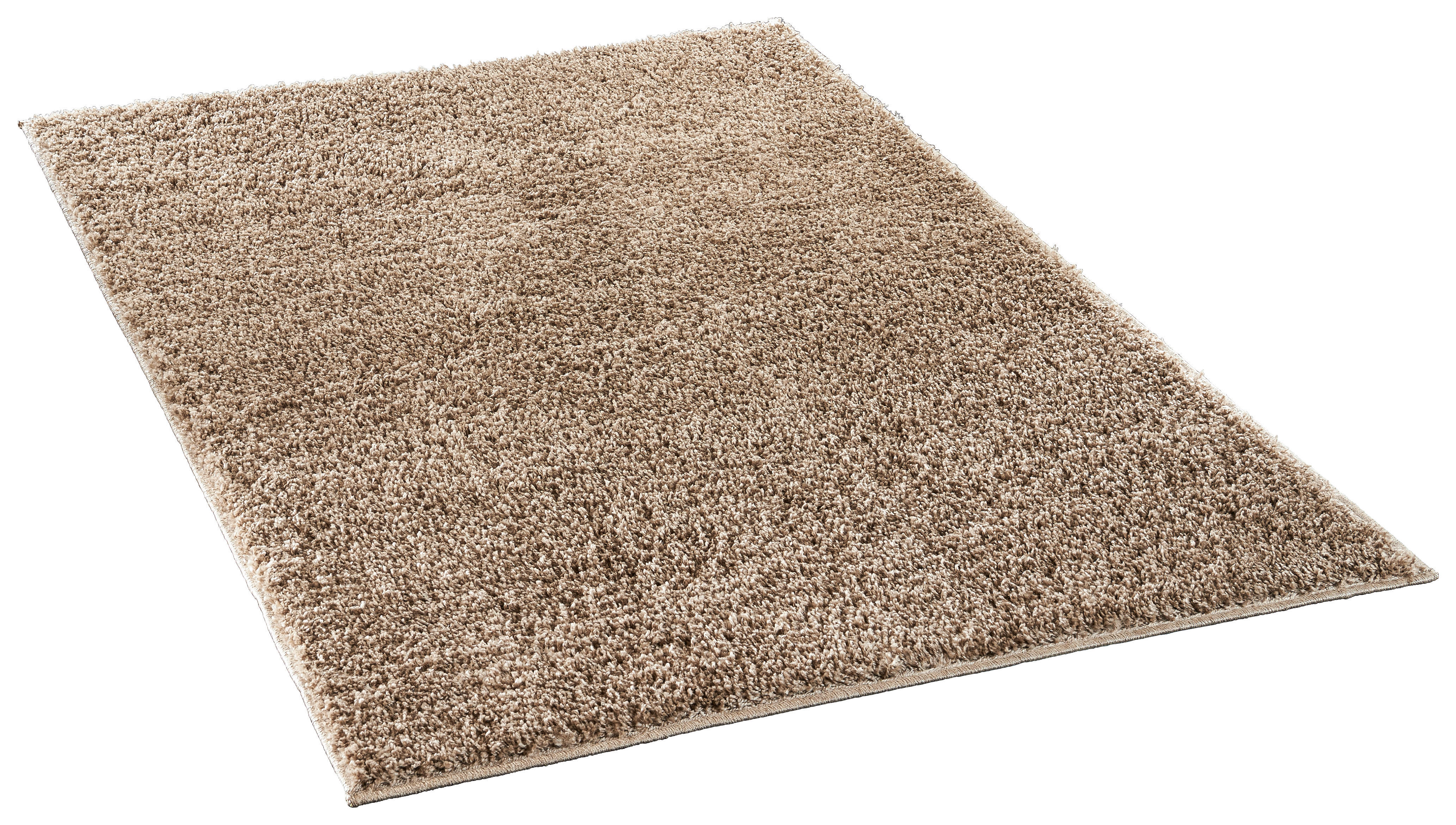 Hochflorteppich Smile taupe B/L: ca. 120x170 cm